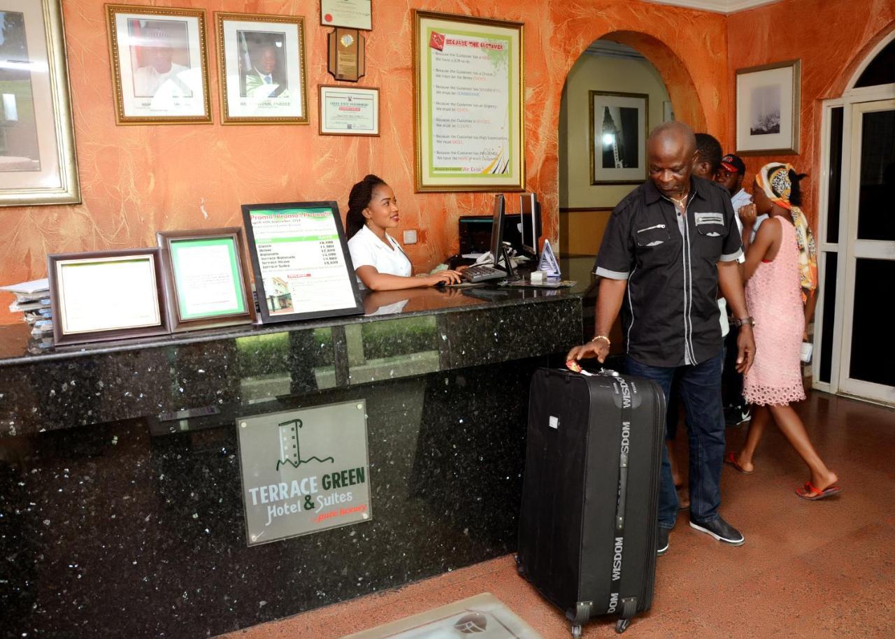 Terrace Green Hotels & Suite Lagos Bagian luar foto